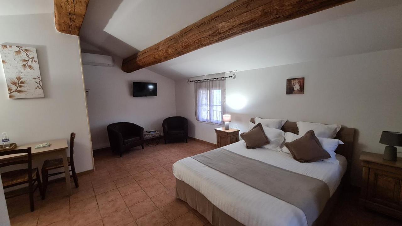 Logis Hotel La Bastide Saint Bach Suze-la-Rousse Exterior photo
