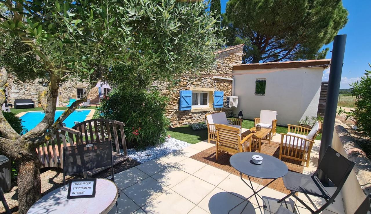 Logis Hotel La Bastide Saint Bach Suze-la-Rousse Exterior photo