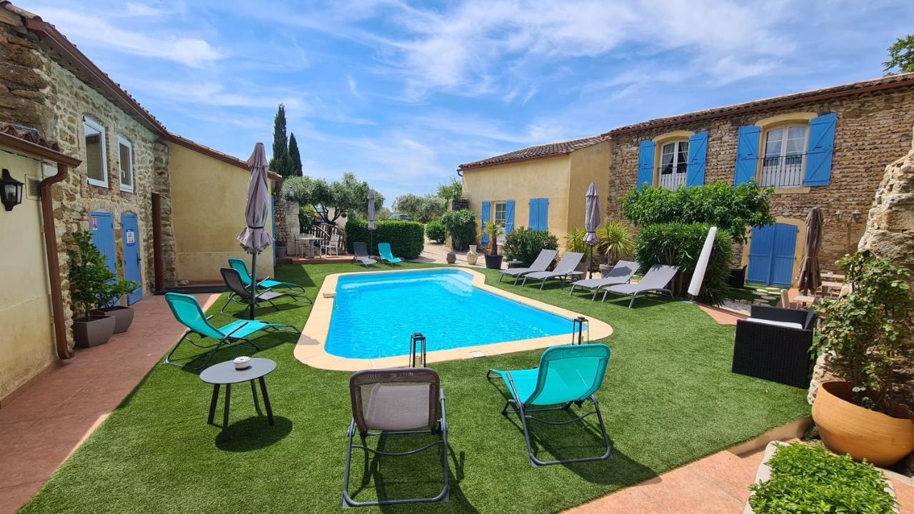 Logis Hotel La Bastide Saint Bach Suze-la-Rousse Exterior photo